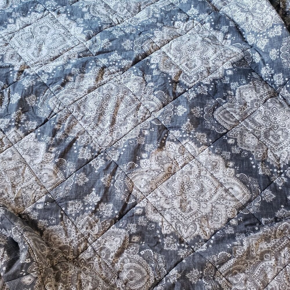 Pottery Barn Dorm Ana Medallion Full/Queen Comforter